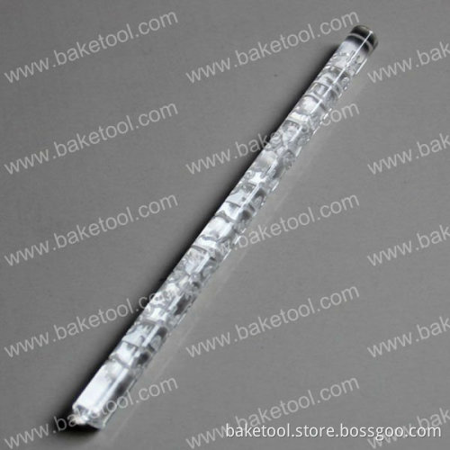 Plastic Holle Kitty Pattern Rolling Pin